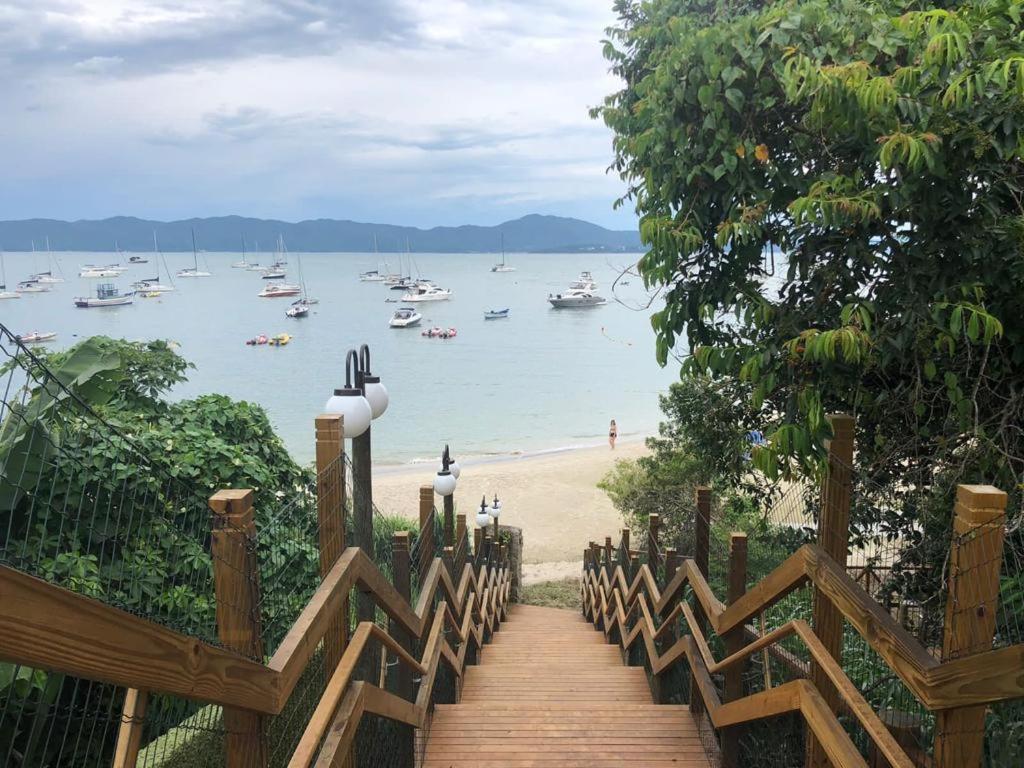 Jurere Cobertura 400M Do Mar Vista Linda Lägenhet Florianópolis Exteriör bild
