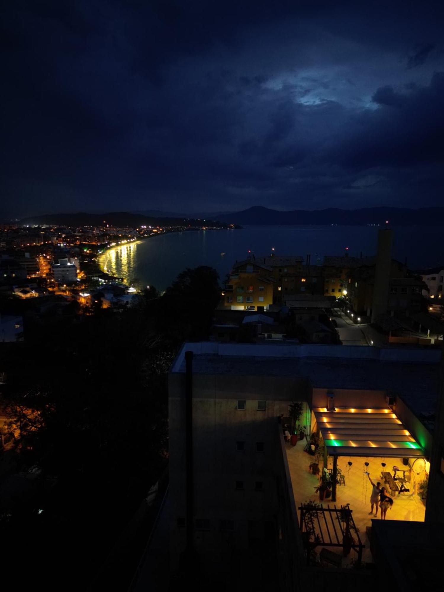 Jurere Cobertura 400M Do Mar Vista Linda Lägenhet Florianópolis Exteriör bild