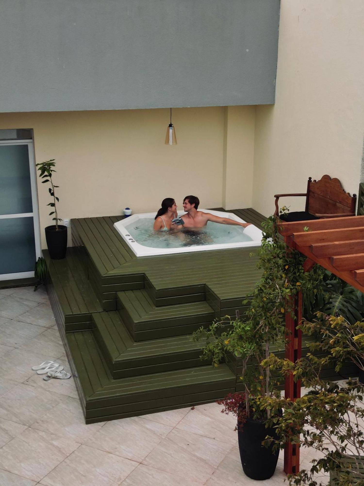 Jurere Cobertura 400M Do Mar Vista Linda Lägenhet Florianópolis Exteriör bild
