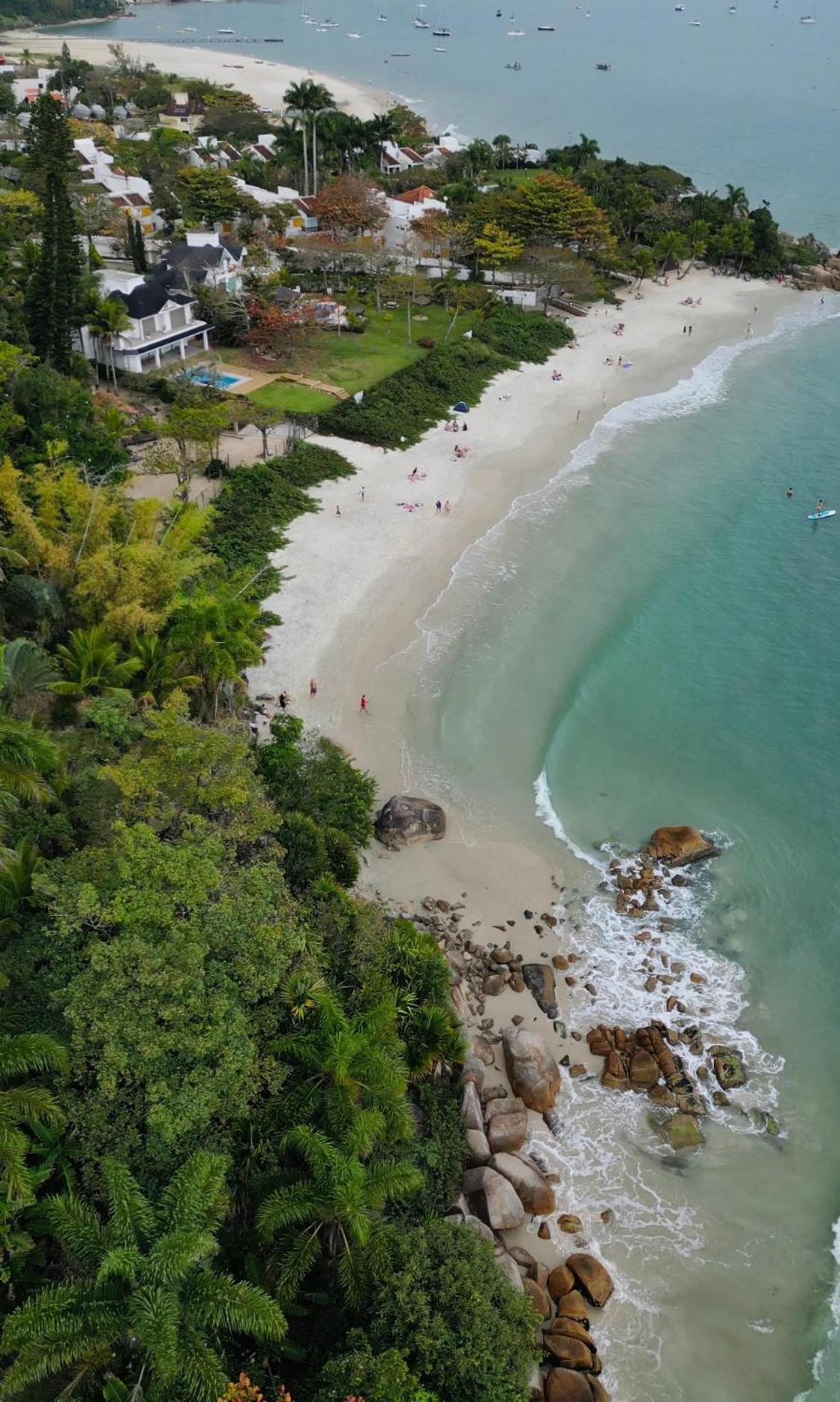 Jurere Cobertura 400M Do Mar Vista Linda Lägenhet Florianópolis Exteriör bild