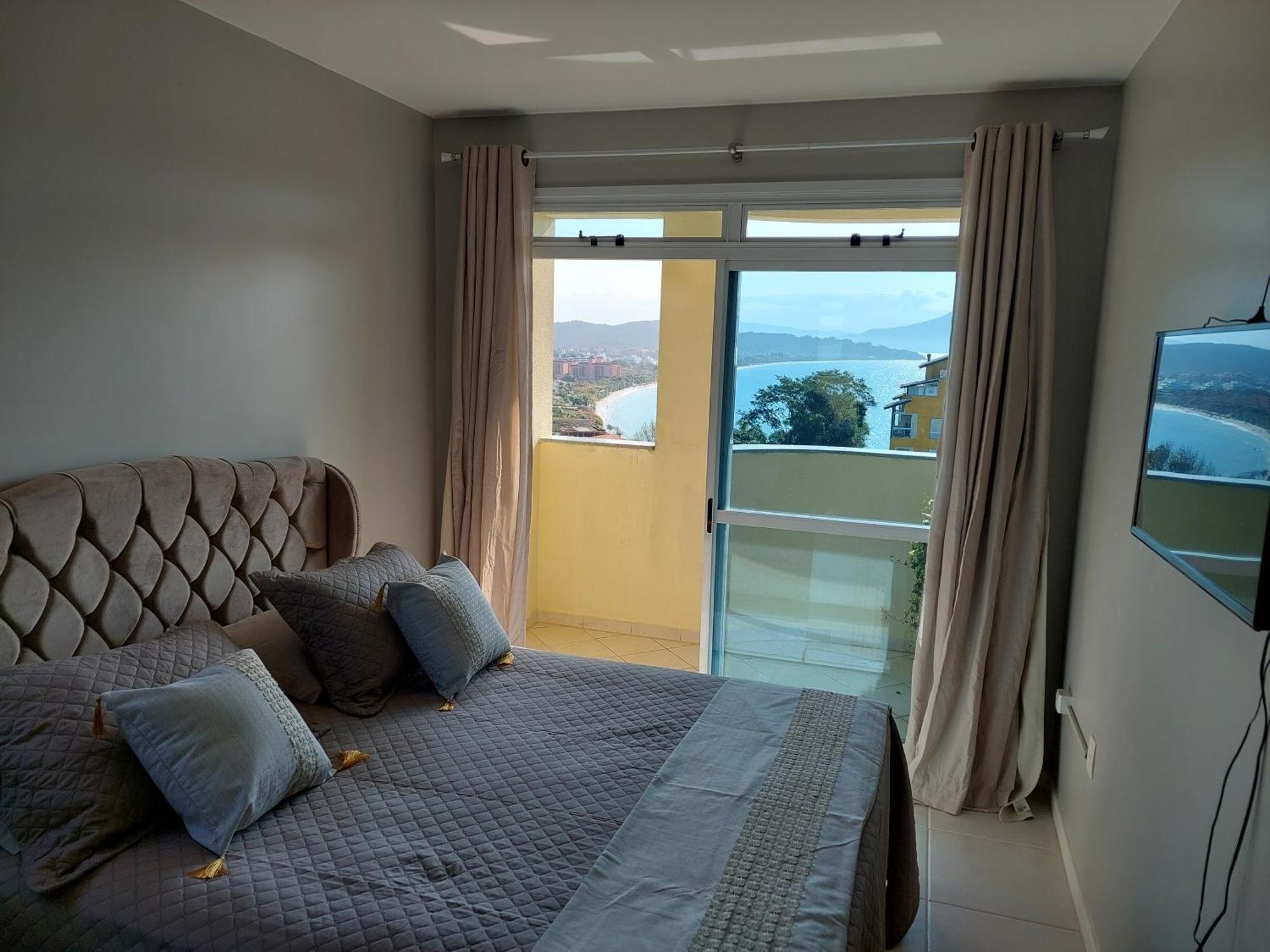 Jurere Cobertura 400M Do Mar Vista Linda Lägenhet Florianópolis Exteriör bild