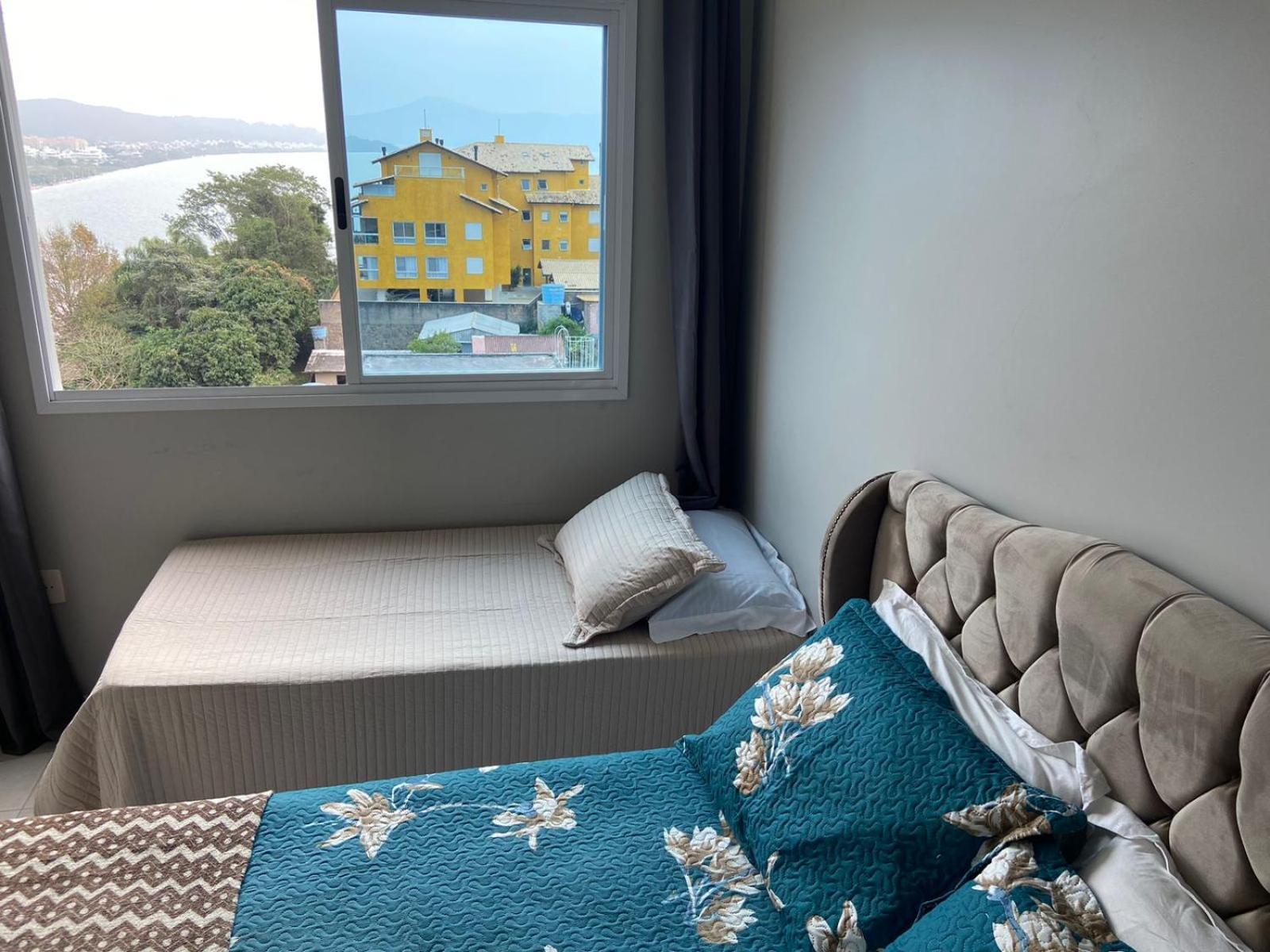 Jurere Cobertura 400M Do Mar Vista Linda Lägenhet Florianópolis Exteriör bild