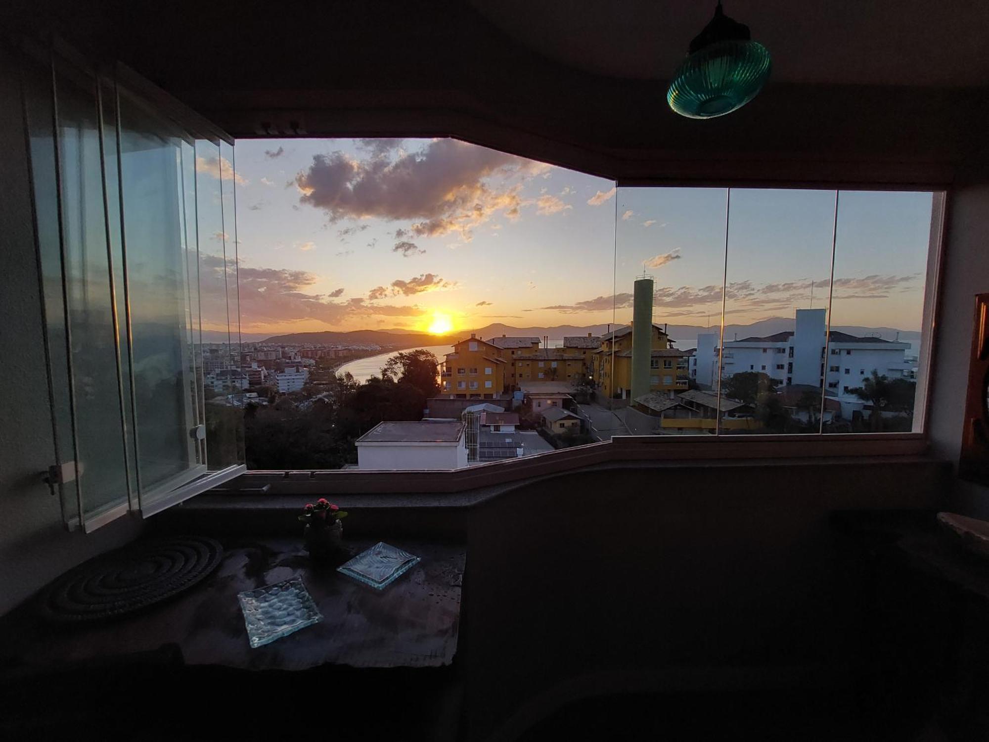 Jurere Cobertura 400M Do Mar Vista Linda Lägenhet Florianópolis Exteriör bild