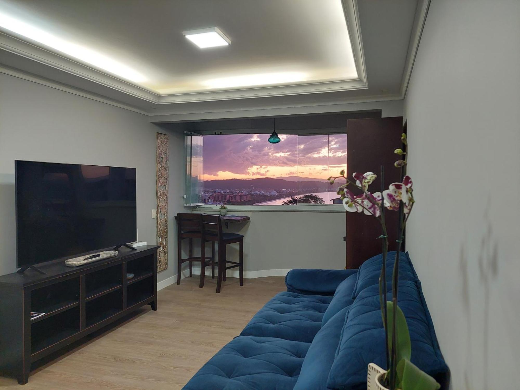 Jurere Cobertura 400M Do Mar Vista Linda Lägenhet Florianópolis Exteriör bild